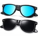 thumbnail image 1 of Gafas de sol Joopin Trendy Square Polarized UV400 negro/azul, 1 of 6