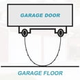 thumbnail image 4 of Sello impermeable Earthtec para puerta de garaje, vinilo gris, 244 cm, 4 of 6