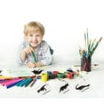 thumbnail image 4 of Creative and Colorful 12 Dinosaur Stencils for Children's Painting Projects, 4 of 9