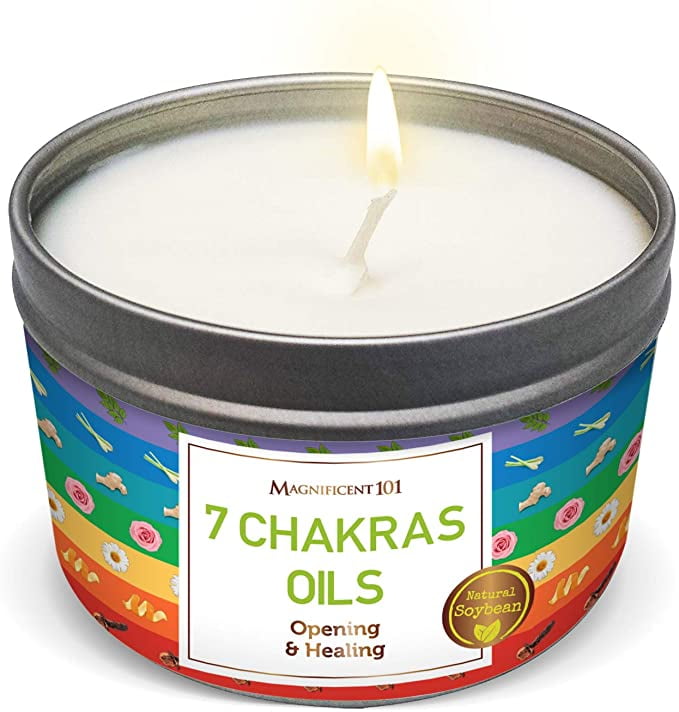 Chakra  Soy Blend Affirmation Candles 