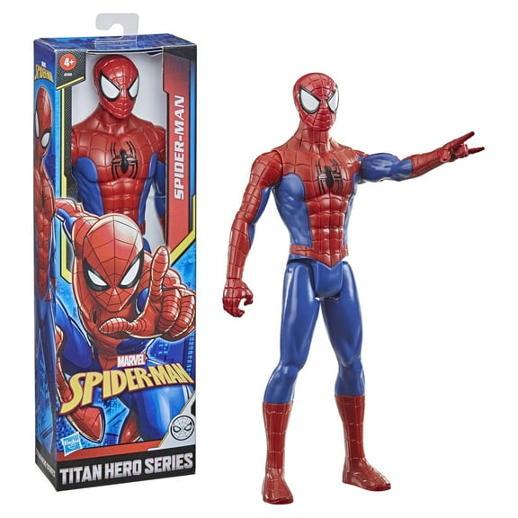 Marvel Spider-Man Titan Hero Series Spider-Man 12-Inch Super Hero, Stocking Stuffers for Kids