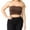 Brown, variant on Women's Strapless Bralette Non Padded Plus Size Bandeau Seamless Tube Top