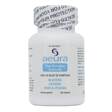 Aeura Inc. The Shingles Formula for Lesions Pain and Ltching 100 (Best Way To Treat Shingles Pain)