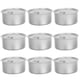 thumbnail image 2 of 10 latas vacías de metal autoselladas para café, té y otros alimentos con tapa., 2 of 8