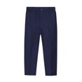 thumbnail image 3 of FLMEI Toddler Kids Boys Dress Pants Flat-Front Slim Fit Dress Suits Slacks Uniform Trousers Teen with Pockets Straight Suit Pants Student Performances for 1-14 Years, 3 of 9