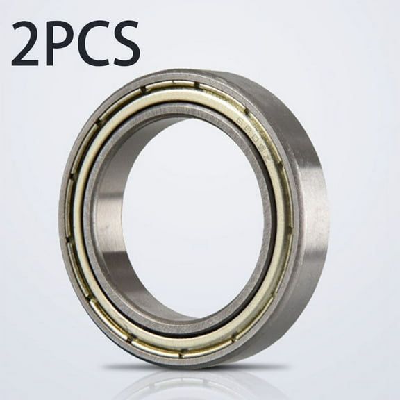 Goader 2Pcs 25*37*7MM Ball Bearing 6805ZZ Thin Wall Deep Groove Steel Bearings - for Outdoor