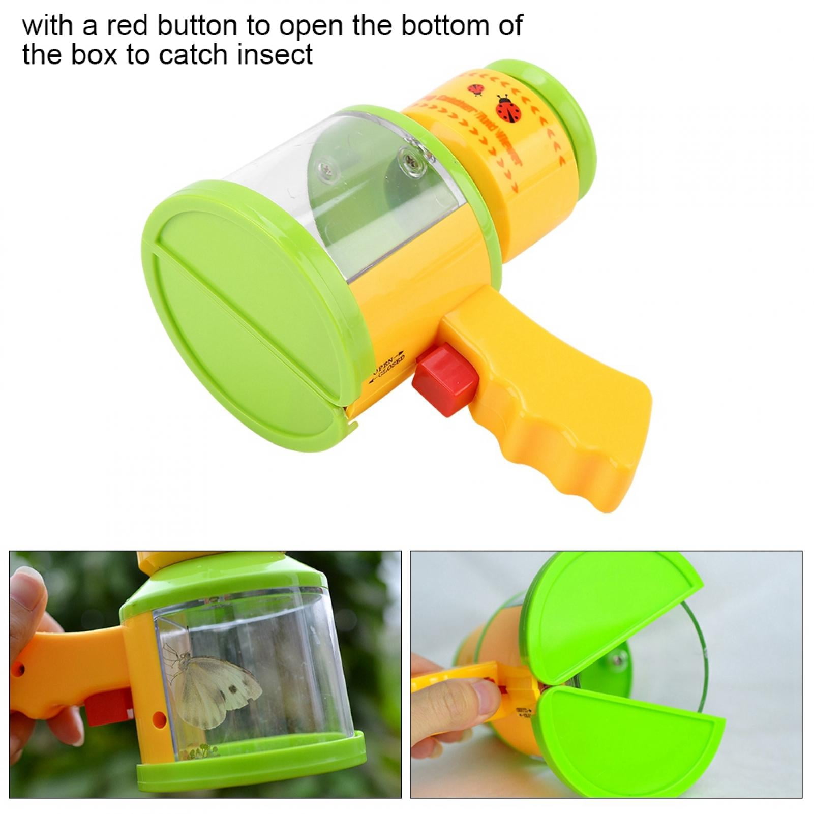 Kids Preschool Toy Outdoor Insect Observation Bug Catcher Viewer Magnifier Child 