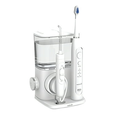 Waterpik CC-01 Complete Care 9.0 Sonic Electric Toothbrush   Water Flosser, White, Medium