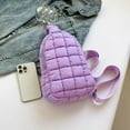 thumbnail image 3 of Municipal Puffer Quilted Sling Bag Puffy Crossbody Purse for Women Puffer Fanny Pack Quilted Chest Bag Puffy Waist Bag, 3 of 6