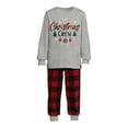 thumbnail image 7 of Jolly Jammies Baby and Toddler Unisex Matching Family Pajamas Christmas Crew Long Sleeve Top and Pants, 2-Piece Sleepwear Set, 7 of 7