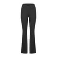 thumbnail image 3 of Kaemgyyd Flare Leggings for Women Plus Size Yoga Pants with Pockets High Waisted V Crossover Bootcut Leggings Lounge Bell Bottoms Tights, 3 of 5