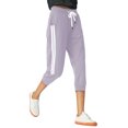 thumbnail image 4 of SPECIAL MAGIC Women's Capri Sweatpants Jogger Pants with Pockets Cotton Stretch Lounge Athletic Pants for Running Yoga Gym, 4 of 6