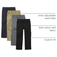 thumbnail image 4 of PANTALONES The Children's Place talla 12 pack de 4 (negro/azul marino), 4 of 5