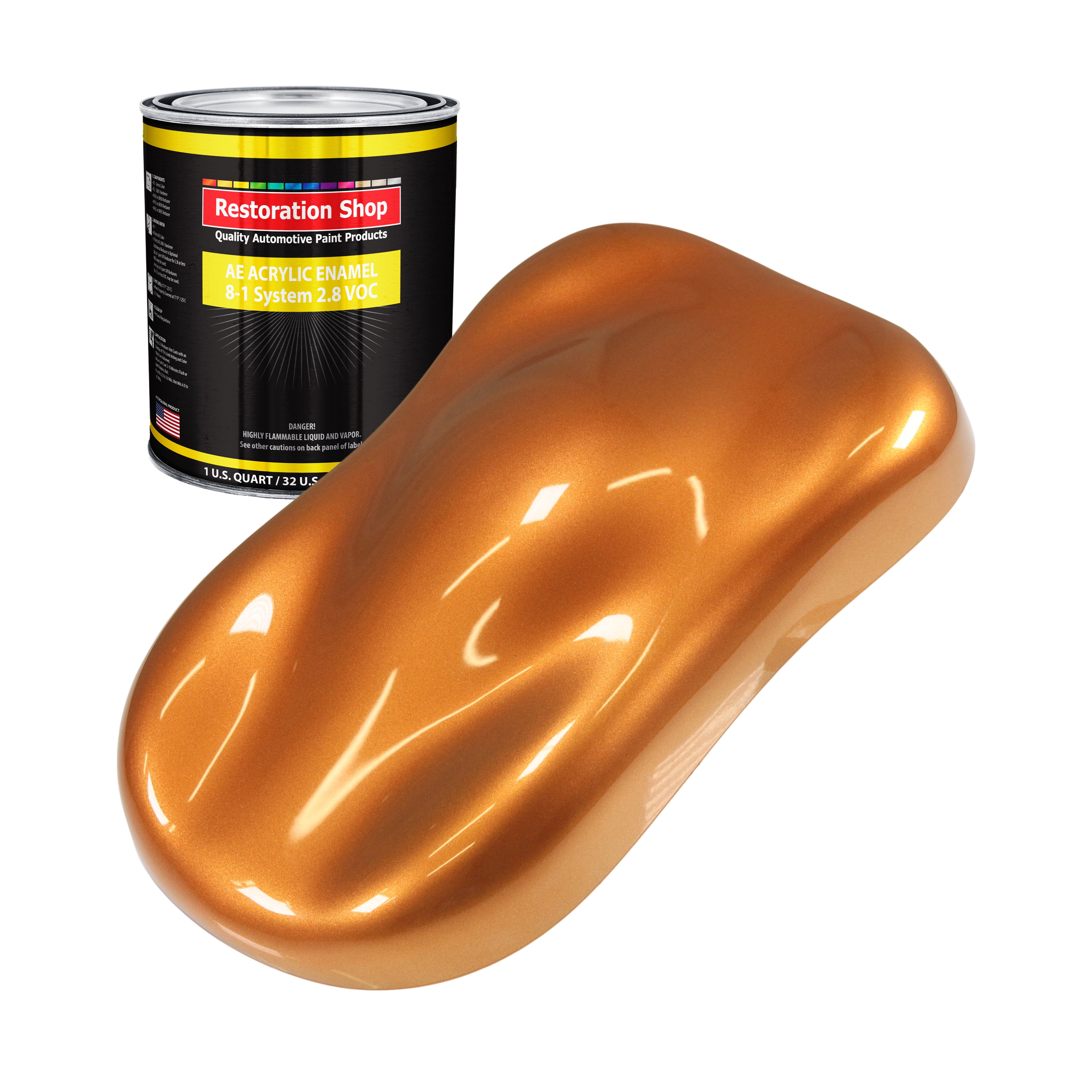 Restoration Shop - Sunburst Orange Metallic Acrylic Enamel Auto Paint