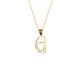 thumbnail image 1 of Collar Inicial G DORADO Armario Joyería Collar para Mujer con inicial, 1 of 1