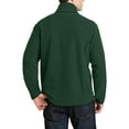 thumbnail image 2 of Mafoose Men's Long Sleeve Value Fleece 1/4-Zip Pullover Forest Green X-Large, 2 of 5