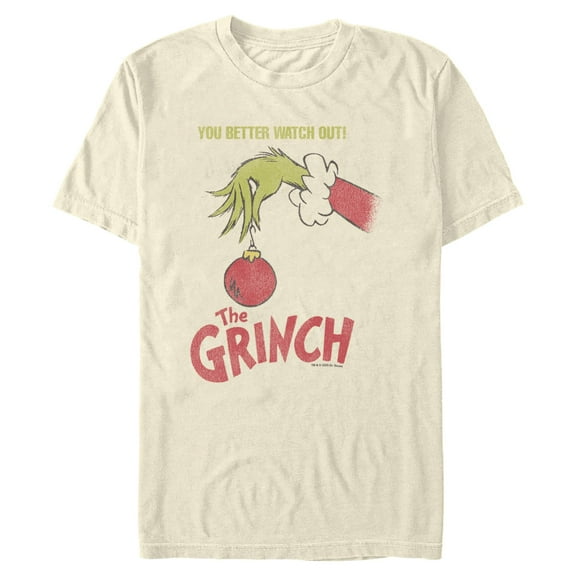 Mens The Grinch You Better Watch Out T Shirt