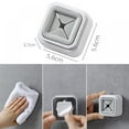 thumbnail image 4 of Kitchen Towel Holder,Self Adhesive Wall Dish Towel Hook,Square Wall Mount Towel Holder for Bathroom,Kitchen,Home,Wall,Cabinet and Garage,No Drilling Required, 4 of 8