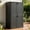 Black, variant on OROFULL 30 Cu.Ft Outdoor Storage Shed, Waterproof Resin Horizontal Cabinet with Lockable Doors for Patio, Backyard & Garden Tools, Khaki