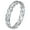 Silver, variant on ChicSilver Stackable Sterling Silver 925 Celtic Knot Eternity Band Ring for Women