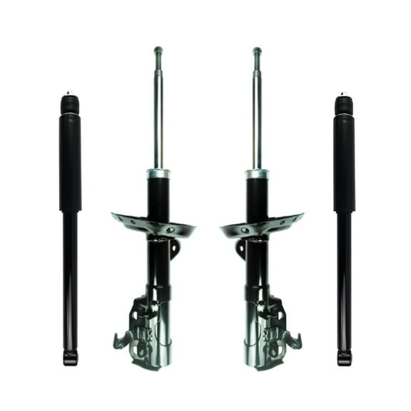 Set of 4 Front Suspension Strut-Rear Shock Absorber For 2010-2014 Honda Insight