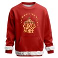 thumbnail image 2 of RKSTN Crew Neck Sweatshirts for Men Carnival Graphic Print Oversized Versatile Fleece Sweatshirt Mens Casual Round Neck Relaxed Fits Comfy Pullover Carnival Party Sweatshirt Top Fall Winter Clothes, 2 of 7