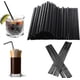 thumbnail image 5 of 600 Pcs Plastic Straws, Black Reusable Straws For Drinks From Bar Party Home, 22 Cm (calibre 6 Mm) 26-27s, 5 of 5
