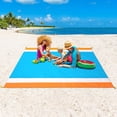 thumbnail image 1 of Beach Blanket Oversized 82" X79" Sandproof Beach Mat（PA）, 1 of 4