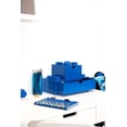 thumbnail image 2 of Room Copenhagen LEGO Stackable Plastic 8 Knob Desk Drawer, Bright Blue, 2 of 10