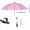 Pink, variant on Chair Umbrella with Clamp, Adjustable Beach Umbrella 32 Inch with 360° Gooseneck for Lounge Chair Patio Bleacher and Pool Side, UV Protection Sun Shade