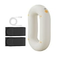thumbnail image 3 of Vaveren Deep Tissue Vibration Massager Percussion Muscle Massage for Limb Body Thigh white, 3 of 8