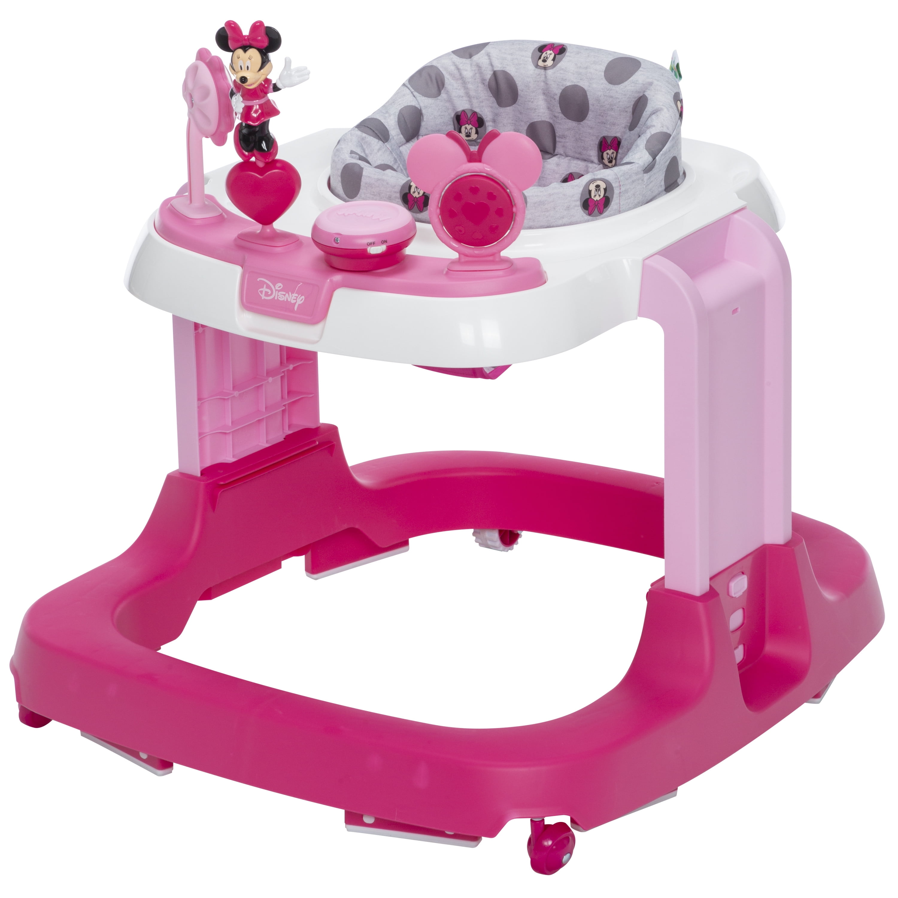 Baby Walker Mickey Mouse Multi-Color With Activity Station 3 Height Position 