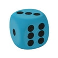thumbnail image 1 of Large Foam Dice Color Foam Dice 3.15 Inches Big Dice For Building Educational Math Teaching Pastime Party 6 Foam Dice Anxiety Dice For Stress Rel, 1 of 4