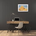thumbnail image 3 of Wilson, Emily 24x17 White Modern Wood Framed Museum Art Print Titled - Africa-Egypt-Cairo Giza plateau Great Sphinx of Giza in front of the Pyramid of Khafre, 3 of 4