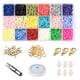 thumbnail image 1 of Beads Separador de polimérica Pna forma forma forma y espaciadoras chapado en 6 mm con cordones elásticos para pulseras rejils 3692 18 rejils 3692 piezas Gloria cuentas de arcilla heishi, 1 of 9