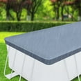thumbnail image 3 of Open Box Funsicle 18’ Durable Pool Cover for Oasis and Activity Pools, Gray, 3 of 5