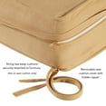 thumbnail image 5 of Sunbrella 2-Piece Outdoor Deep Seat Cushion Set in Canvas Wheat, 5 of 10