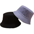 thumbnail image 3 of CoCopeaunts Bucket Hat for Men Double-Sided Wearing Cotton Bucket Cap Women Sun Hat Reversible Summer Fisherman Hat One Piece, 3 of 8