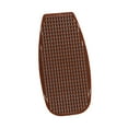 thumbnail image 2 of Motorcycle Seat Pad Comfortable Portable Anti Slip Motorbike Seat Pad Cover Brown, 2 of 7