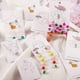 thumbnail image 4 of 100 tarjetas de cartón para exhibir aretes, collares y joyas. Etiquetas colgantes para la venta de aretes de imitación., 4 of 7