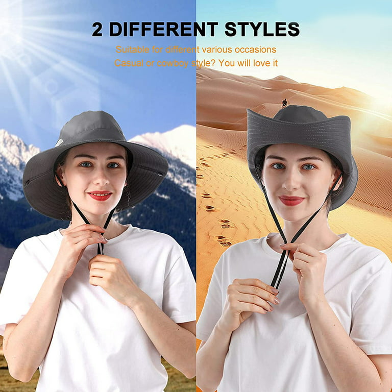 Sun Hats for Women Sunhat Women Packable Visor hat Gardening hat