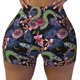 thumbnail image 2 of Fotbe Snake And Flower Shorts Sin Costuras – Shorts Deportivos de Cintura Alta para Mujer, Elásticos para Gimnasio, Yoga, Running o Ciclismo-XX-Large, 2 of 8