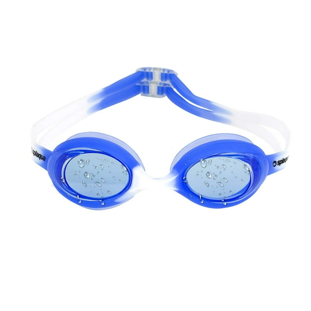 Splaqua Lunettes de Natation pour Enfants - Sans Fuite, Protection UV et Verres Anti-Buée avec Sangle Réglable, Lunettes de Natation pour Jeunes, Enfants, Enfants / avec Bouchons d'Oreilles Bonus (Rose/jaune)