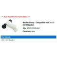 thumbnail image 2 of Washer Pump - Compatible with 2013 - 2014 Mazda 5, 2 of 3