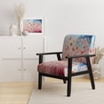 thumbnail image 2 of Designart "Pastel Pastiche en Rose" Chaise d'Appoint Abstraite Multicolore - Fauteuil Moderne pour Salon, 2 of 7