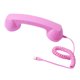 thumbnail image 4 of Teléfono retro con cable, auricular USB-C, receptor telefónico para llamadas desde dispositivos móviles o computadoras. rosa, 4 of 9