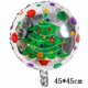 thumbnail image 3 of Globo navideño de aluminio con forma de alce, muñeco de nieve, Papá Noel, hombre de jengibre, árbol de Navidad, copo de nieve, decoración navideña 2022, 3 of 5
