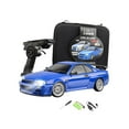 thumbnail image 3 of 1/18 RC coche a coche modelo con luces 4WD Control remoto tecnología de coche Drifts RC coche niñas niños regalos de cumpleaños azul, 3 of 9