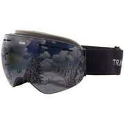 Traverse Virgata Ski, Snowboard, and Snowmobile Goggles, Obsidian with Smoke Lens