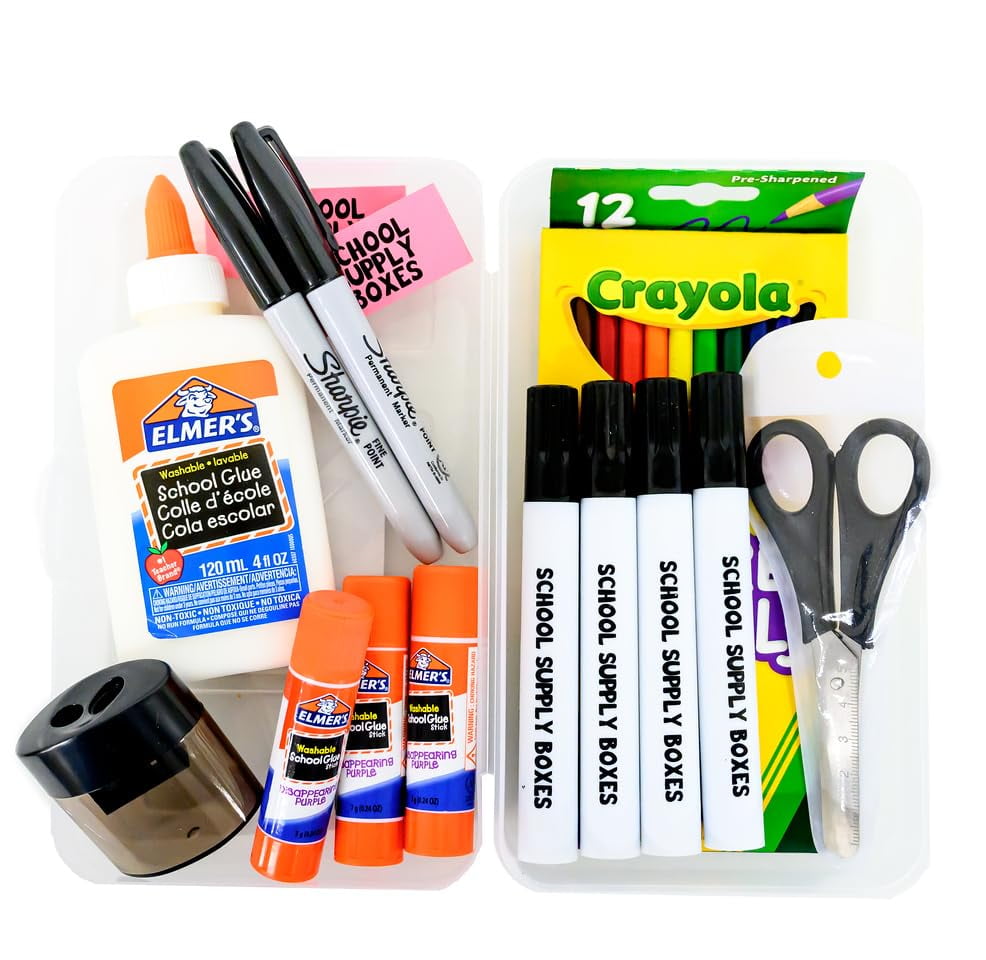 Artistic Essentials Back to School Pencil Box - 18 Pieces